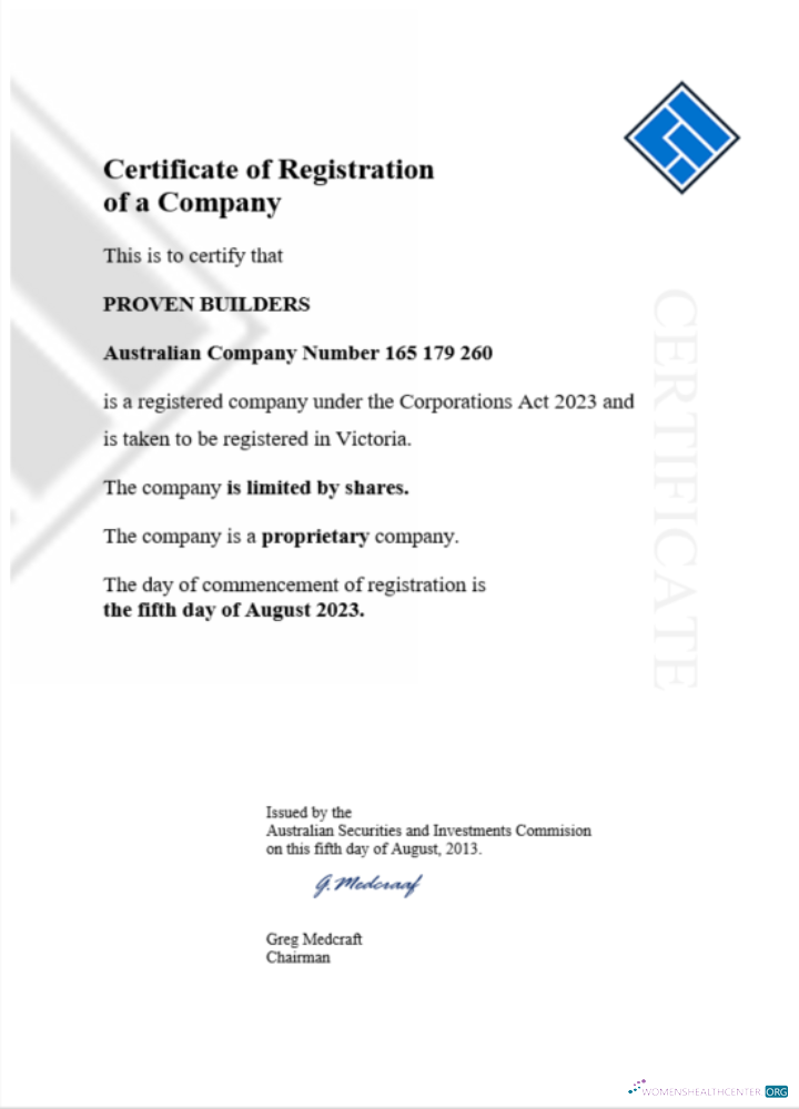 Realistische Herunterladen Australien Certificate von Registration Word und PDF Vorlage Photoshop Vorlage