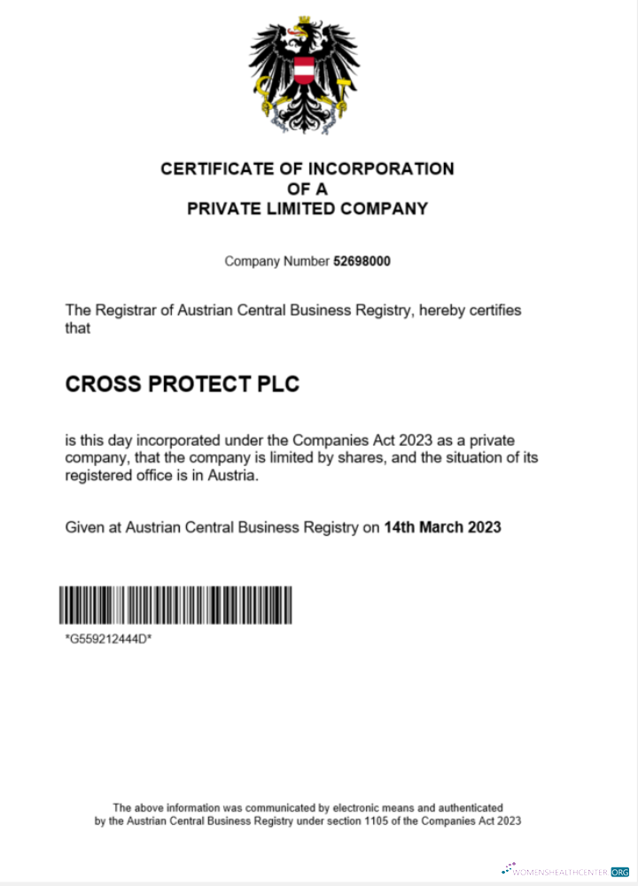 Hochwertige Herunterladen Österreich Certificate von Registration Word und PDF Vorlage Photoshop Vorlage