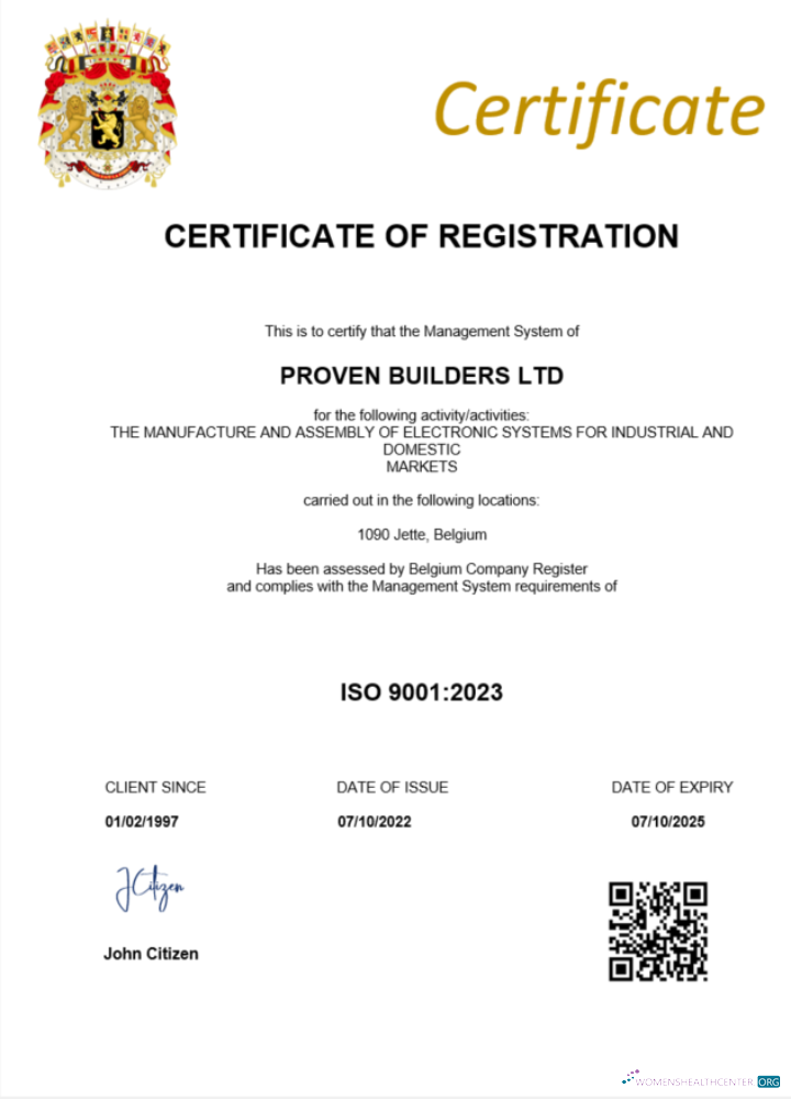 Realistische Herunterladen Belgien Certificate von Registration Word und PDF Vorlage Photoshop Vorlage