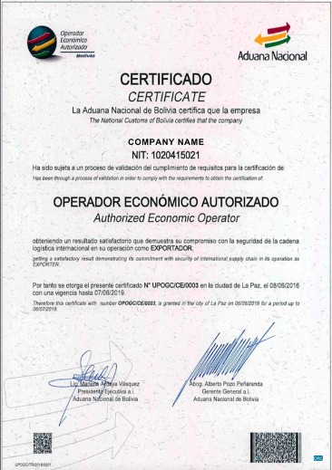 Realistische Herunterladen Bolivien Certificate von Registration Photoshop Vorlage
