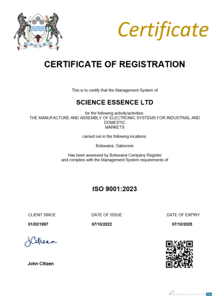 Premium Herunterladen Botsuana Certificate von Registration Word und PDF Vorlage Photoshop Vorlage