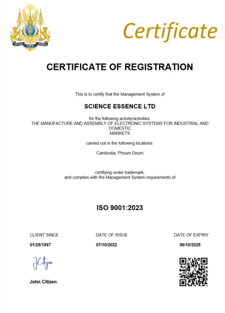 Realistische Herunterladen Kambodscha Certificate von Registration Word und PDF Vorlage Photoshop Vorlage