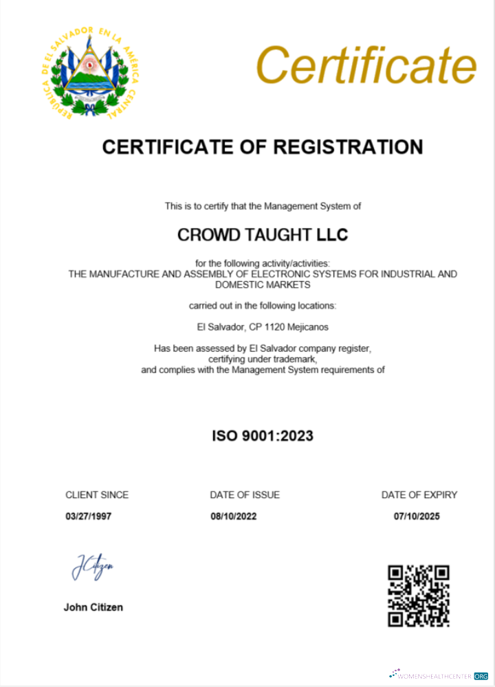Editierbare Herunterladen El Salvador Certificate von Registration Word und PDF Vorlage Photoshop Vorlage