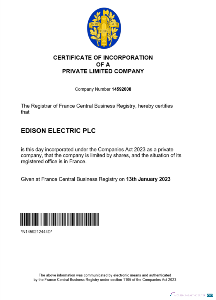Editierbare Herunterladen Frankreich Certificate von Registration Word und PDF Vorlage Photoshop Vorlage
