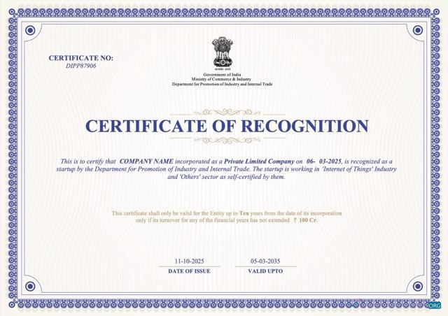 Professionelle Herunterladen Indien Certificate von Recognition Word und PDF Vorlage Photoshop Vorlage