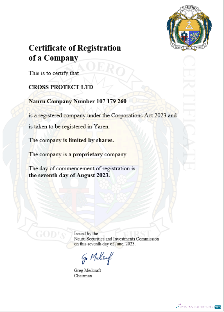 Hochwertige Herunterladen Nauru Unternehmen Registration Certificate Word und PDF Vorlage Photoshop Vorlage