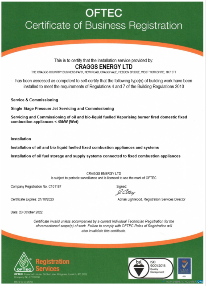 Realistische Herunterladen USA OFTEC Certificate von Registration Word und PDF Vorlage Photoshop Vorlage