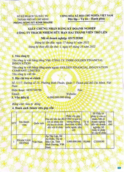 Realistische Herunterladen Vietnam Unternehmen Register Entry Certificate Photoshop Vorlage