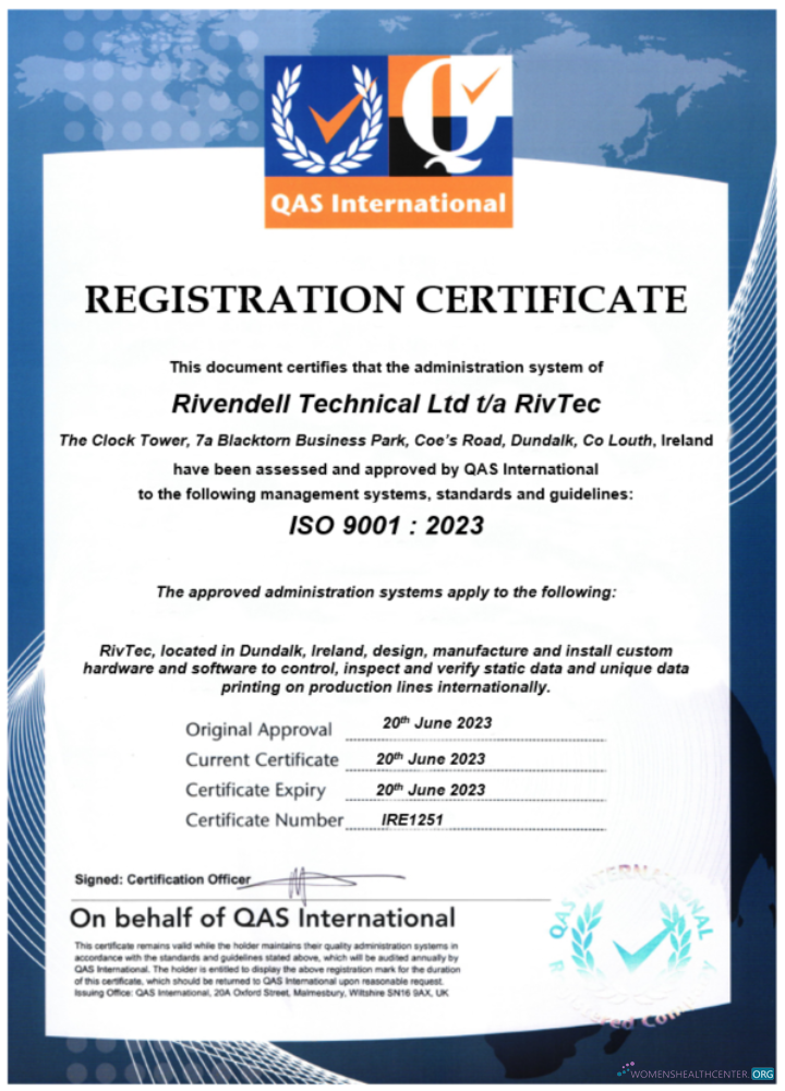 Premium Irland Rivendell Technical Certificate von Registration Word und PDF Vorlage