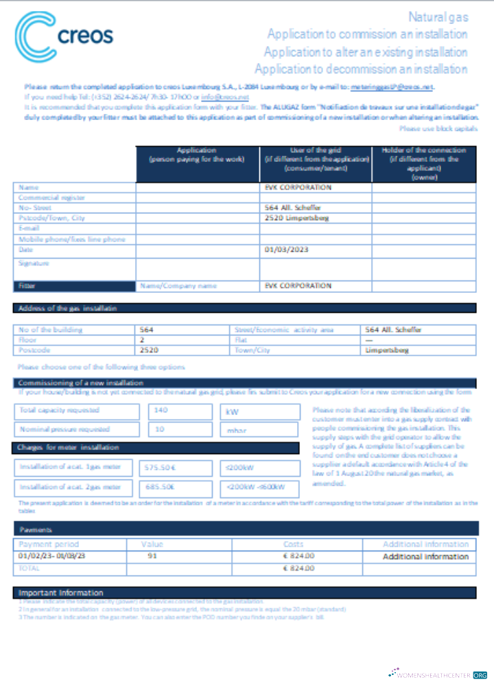 Premium Herunterladen Creos Luxemburg Gas Utility Geschäftlich Bill SCR Photoshop Vorlage