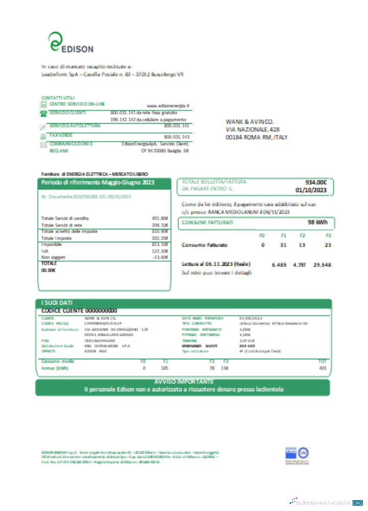 Professionelle Herunterladen Edison Utility Geschäftlich Bill SCR Photoshop Vorlage