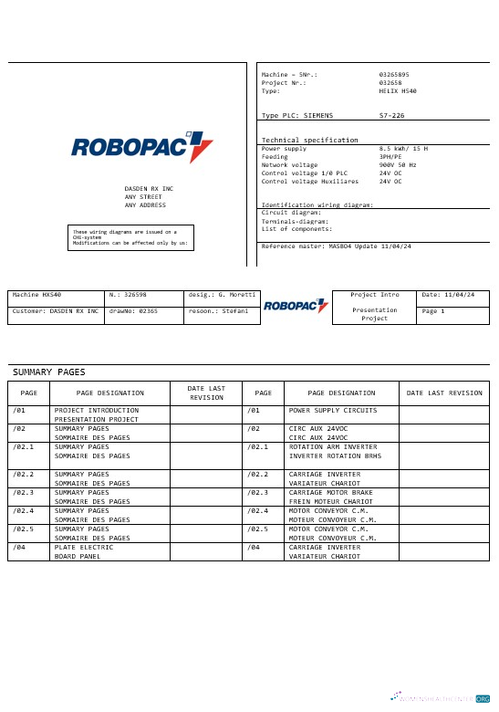 Hochwertige Herunterladen Italien ROPOBAC SYSTEMI Geschäftlich Nebenkostenabrechnung Word und PDF Vorlage Photoshop Vorlage