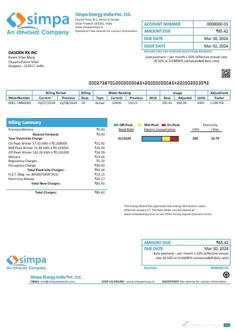 Premium Herunterladen Indien Simpa Energy Indien Pvt. GmbH. Photoshop Vorlage