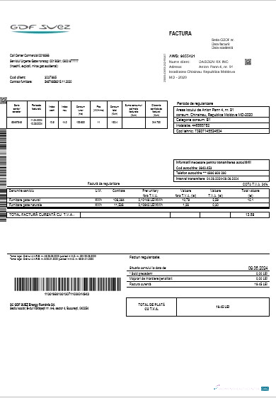 Hochwertige Herunterladen Moldawien Gas Geschäftlich Nebenkostenabrechnung Vorlage in Word und PDF Formats Photoshop Vorlage