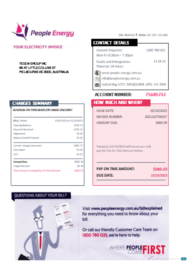 Premium Herunterladen People Energy Strom Utility Geschäftlich Bill, SCR Photoshop Vorlage