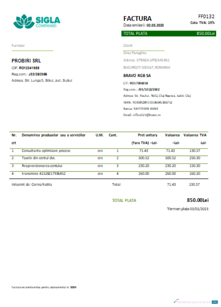Premium Herunterladen Sigla Companiei Utility Geschäftlich Bill, SCR Photoshop Vorlage