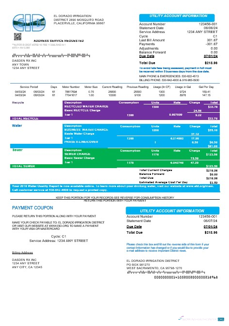 Editierbare Herunterladen USA EID Geschäftlich Nebenkostenabrechnung Vorlage in Word und PDF Formats Photoshop Vorlage
