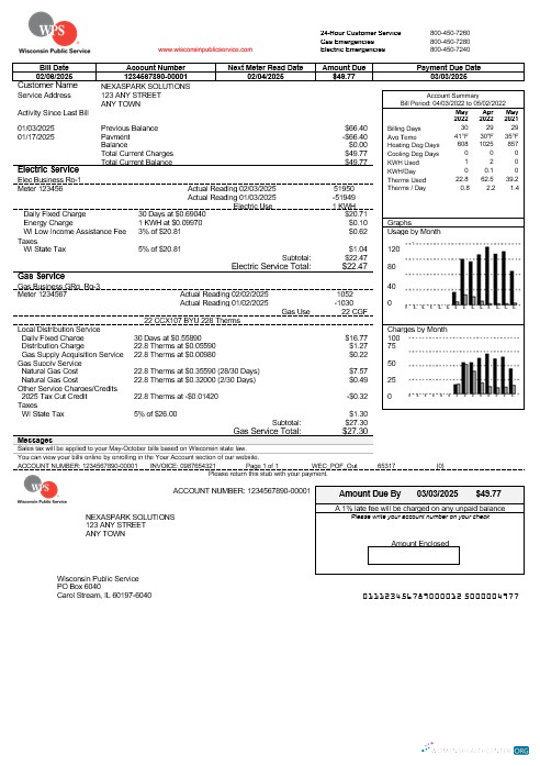 Hochwertige Herunterladen USA WPS Geschäftlich Nebenkostenabrechnung Vorlage in Word und PDF Formats Photoshop Vorlage