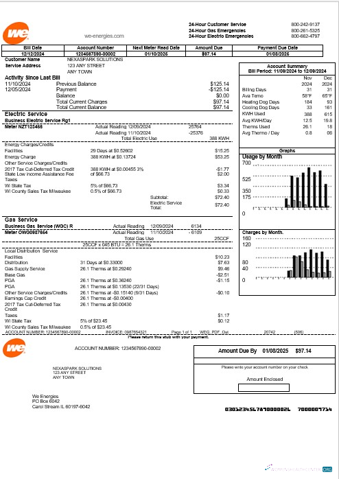 Realistische Herunterladen USA We Geschäftlich Nebenkostenabrechnung Vorlage in Word und PDF Formats Photoshop Vorlage