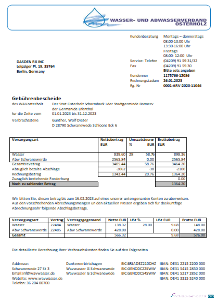 Hochwertige Herunterladen Wavwasser Utility Geschäftlich Bill SCR Photoshop Vorlage