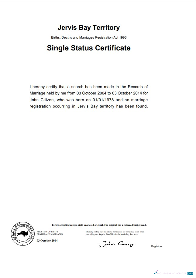 Редактируемый Скачать Австралия Jervis Бэй Территория Divorce Certificate Шаблон в Word Формат Photoshop Шаблон