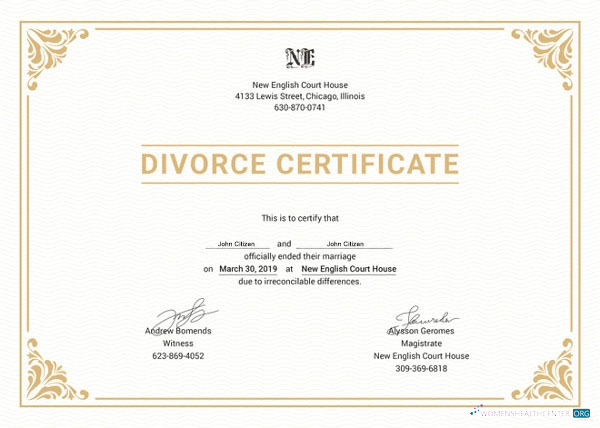 Качественный Скачать England Новый England Court House Divorce Certificate Photoshop Шаблон