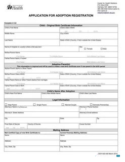 Профессиональный Скачать Новый York Registry Общественный Health Adoption Certificate Photoshop Шаблон