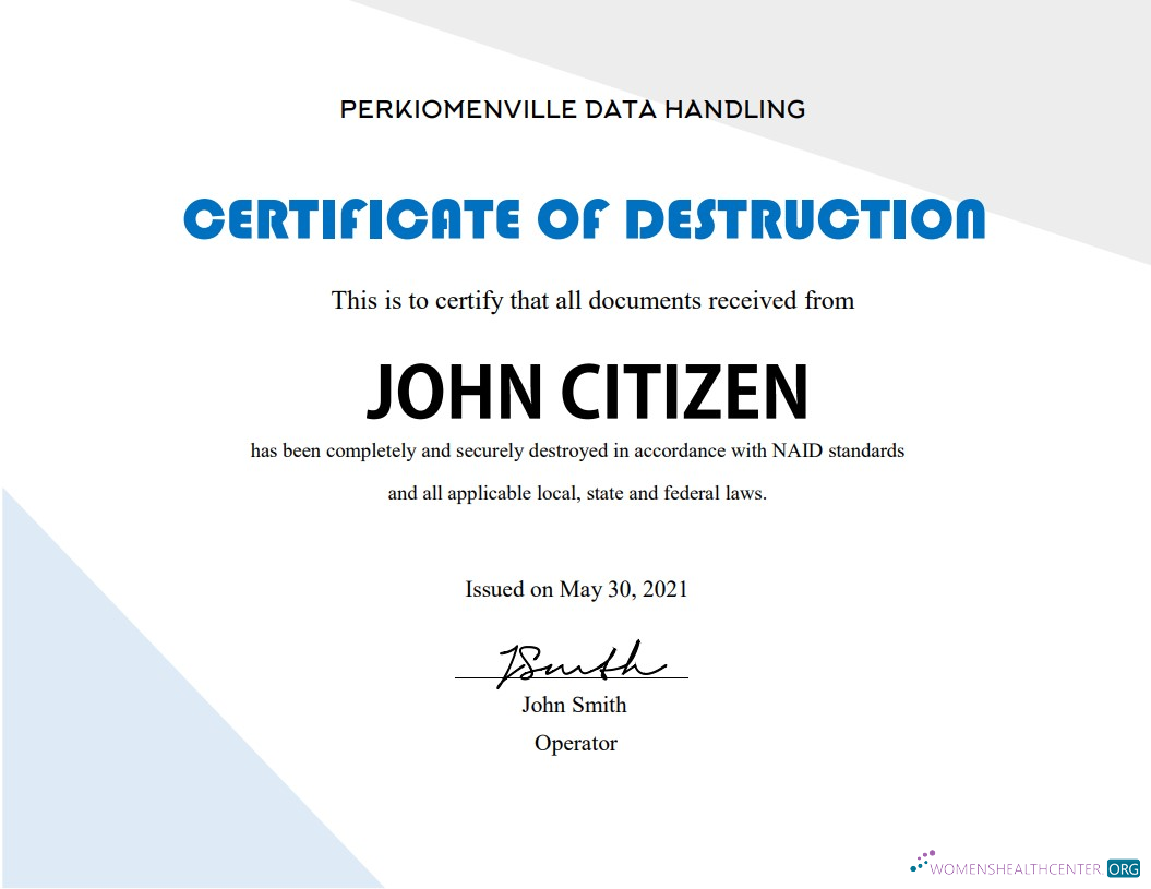 Премиум Скачать USA Destruction Cert Photoshop Шаблон