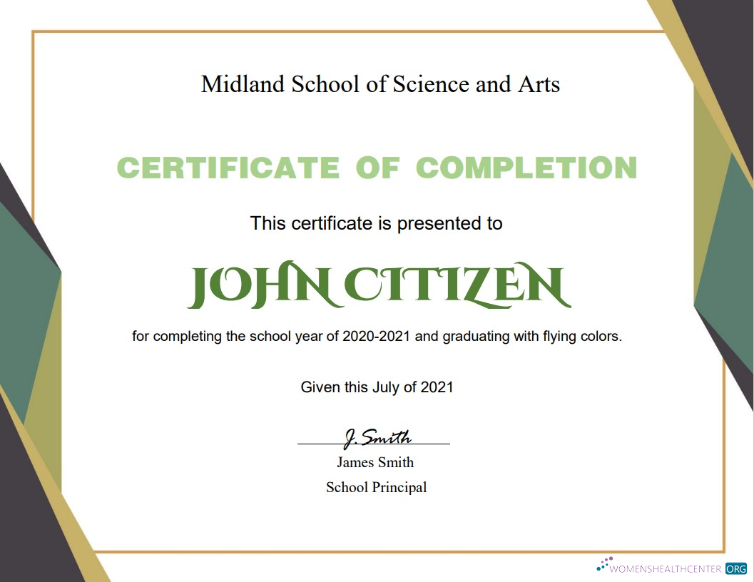 Редактируемый Скачать USA Graduation Certificate Шаблон в Word и PDF Формат Photoshop Шаблон
