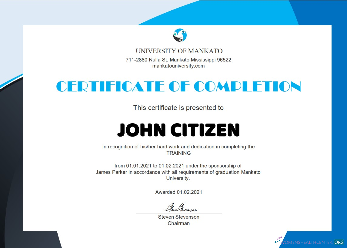 Профессиональный Скачать USA HR Internship Cert Photoshop Шаблон