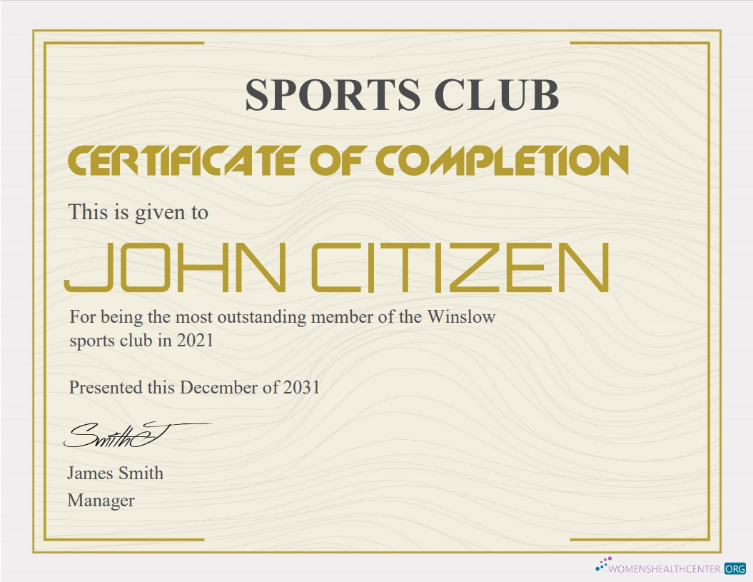 Реалистичный Скачать USA Recognition Cert Версия 3 Photoshop Шаблон