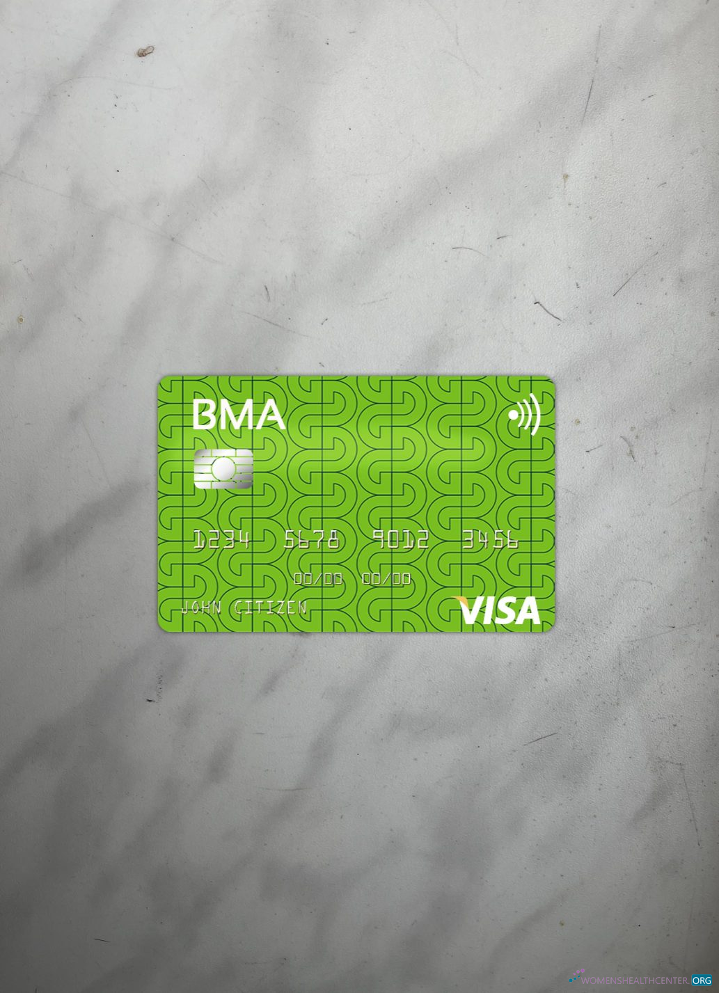 Professionelle Herunterladen Afghanistan Bank Millie Afghan Visa Karte Foto-Look Vorderseite Photoshop Vorlage