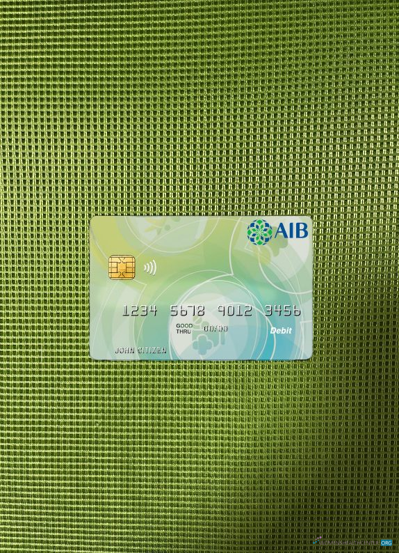 Editierbare Herunterladen Afghanistan Internationale Bank Debit Visa Foto-Look Vorderseite Photoshop Vorlage