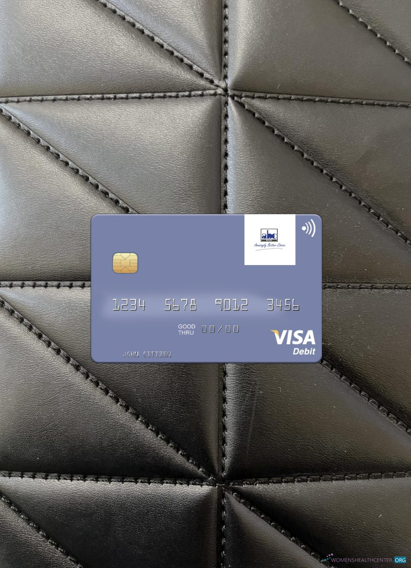 Professionelle Herunterladen Africa Banking Konzern (ABC) Kenia Visa Debit Karte Foto-Look Vorderseite Photoshop Vorlage