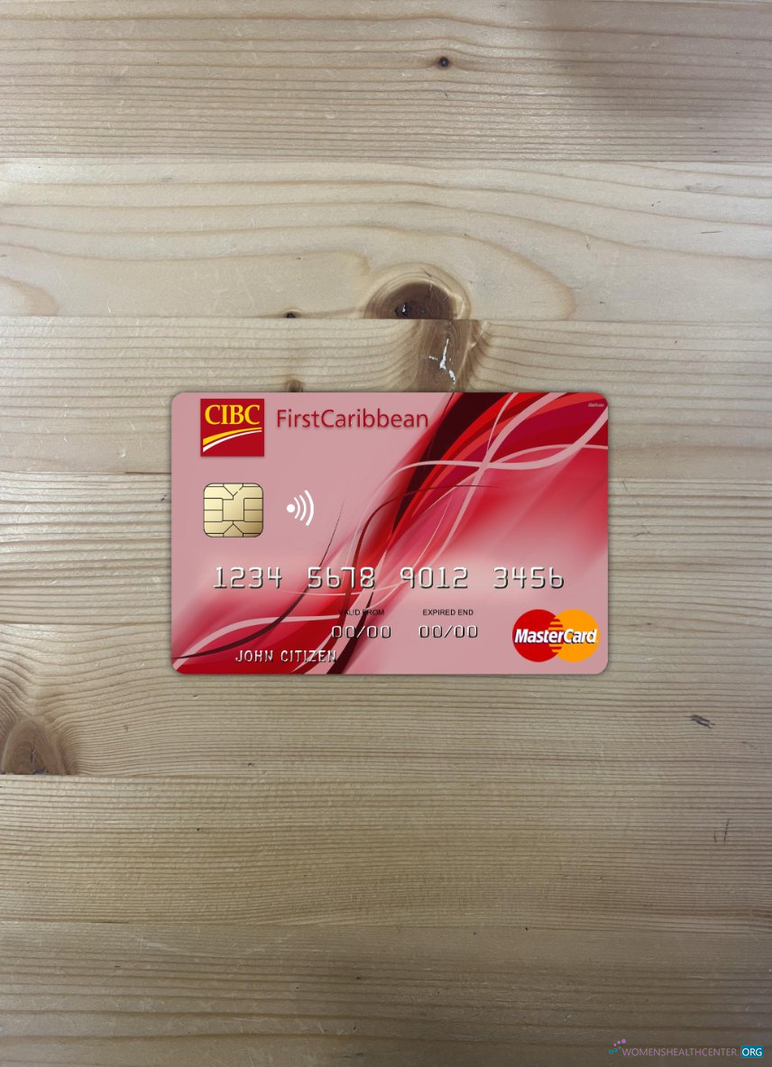 Premium Herunterladen Bahamas FirstCaribbean Internationale Bank Mastercard Foto-Look Vorderseite Photoshop Vorlage