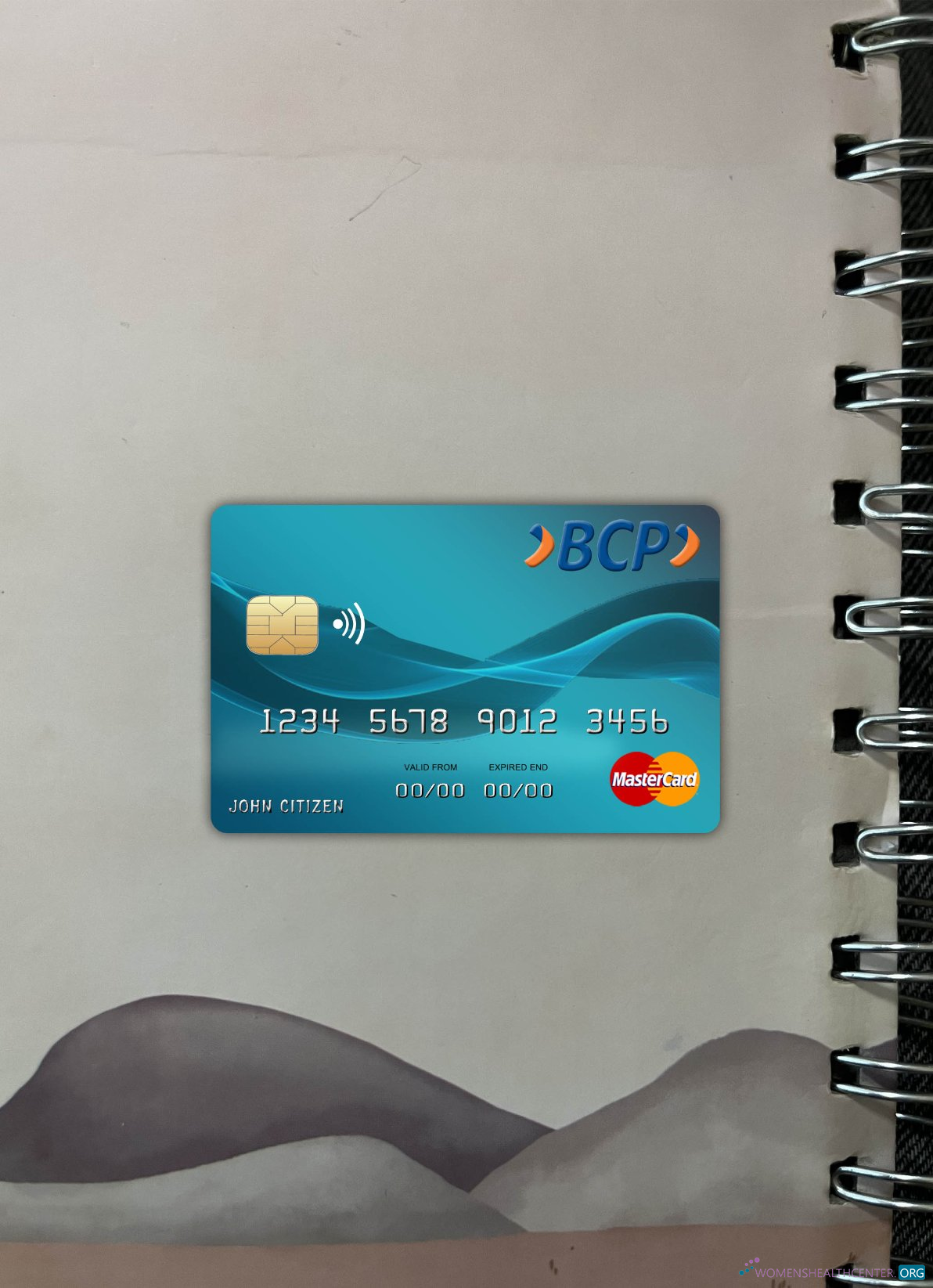 Hochwertige Herunterladen Bolivien Credito Bank Mastercard Foto-Look Vorderseite Photoshop Vorlage