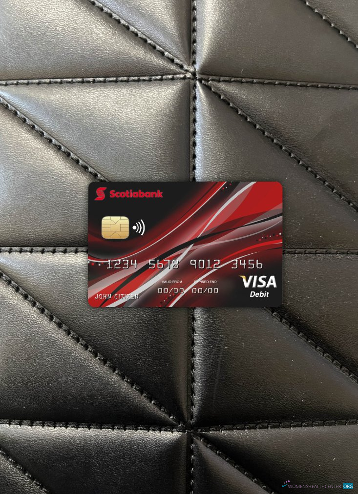 Editierbare Herunterladen Kanada Nova Bank Visa Karte Foto-Look Vorderseite Photoshop Vorlage