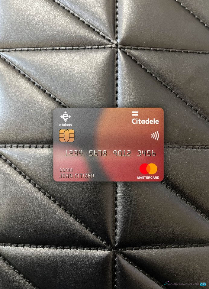 Premium Herunterladen Estland Citadele Filiale AS Bank Master Karte Foto-Look Vorderseite Photoshop Vorlage