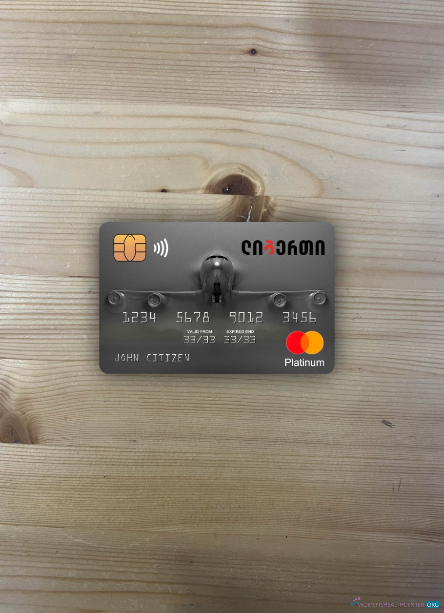 Premium Herunterladen Georgien Liberty Bank Mastercard Platin Foto-Look Vorderseite Photoshop Vorlage
