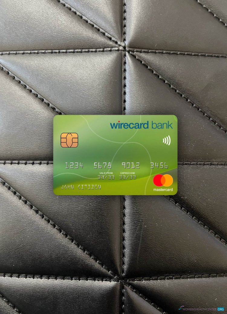 Professionelle Herunterladen Deutschland Aschheim Wirecard Bank Mastercard Foto-Look Vorderseite Photoshop Vorlage