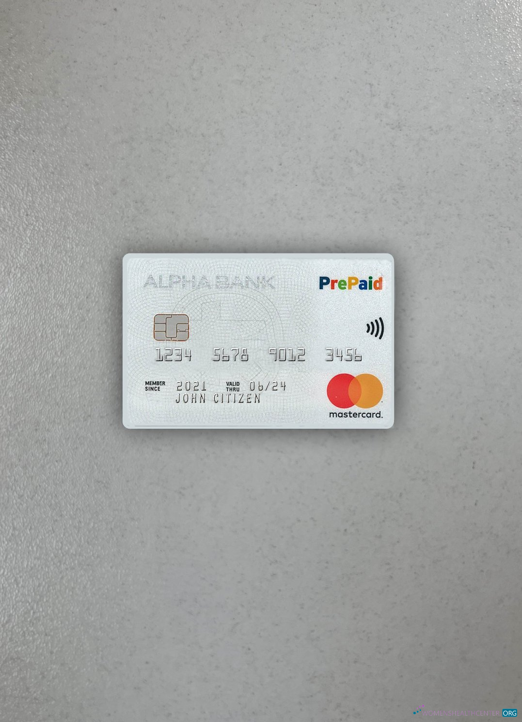Premium Herunterladen Griechenland Alpha Bank Mastercard Version 2 Foto-Look Vorderseite Photoshop Vorlage