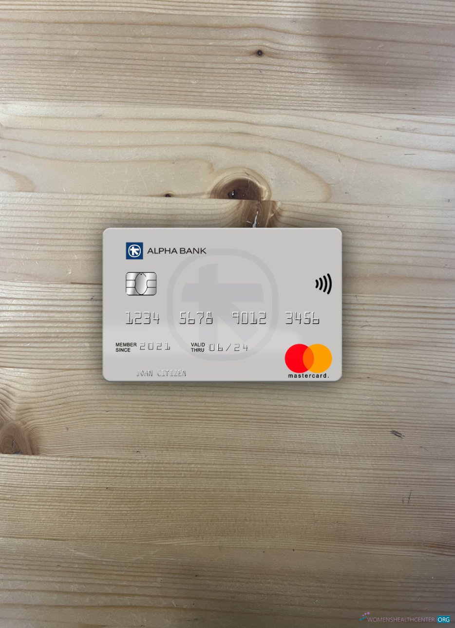 Premium Herunterladen Griechenland Alpha Bank Mastercard Version 3 Foto-Look Vorderseite Photoshop Vorlage