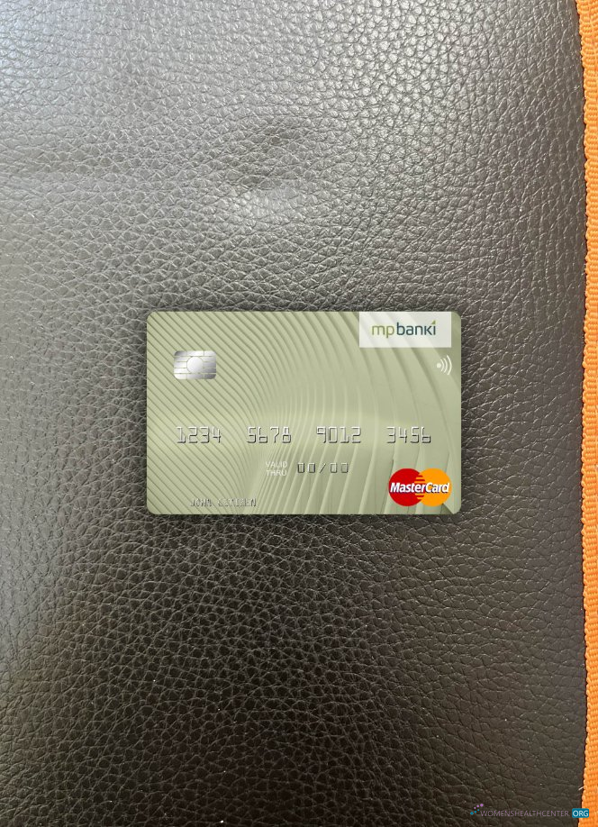 Hochwertige Herunterladen Insel MP Banki Mastercard Foto-Look Vorderseite Photoshop Vorlage