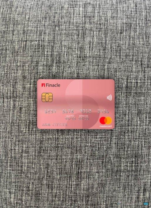 Hochwertige Herunterladen Indien Finacle Bank Mastercard Foto-Look Vorderseite Photoshop Vorlage
