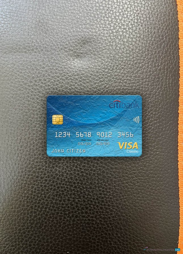 Realistische Herunterladen Italien Citibank Visa Classic Karte Foto-Look Vorderseite Photoshop Vorlage