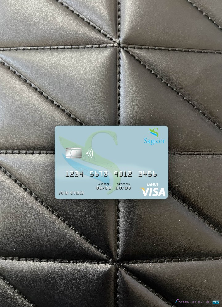 Professionelle Herunterladen Jamaika Sagicor Bank Visa Debit Karte Foto-Look Vorderseite Photoshop Vorlage