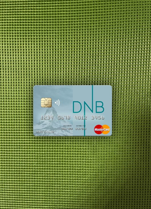 Hochwertige Herunterladen Litauen DNB Bank Mastercard Foto-Look Vorderseite Photoshop Vorlage