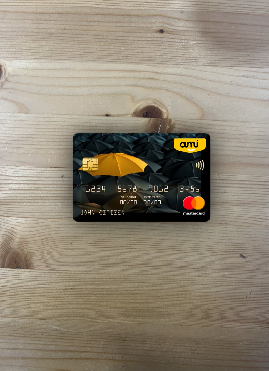 Hochwertige Herunterladen Neuseeland Ami Insurance GmbH Bank Mastercard Foto-Look Vorderseite Photoshop Vorlage