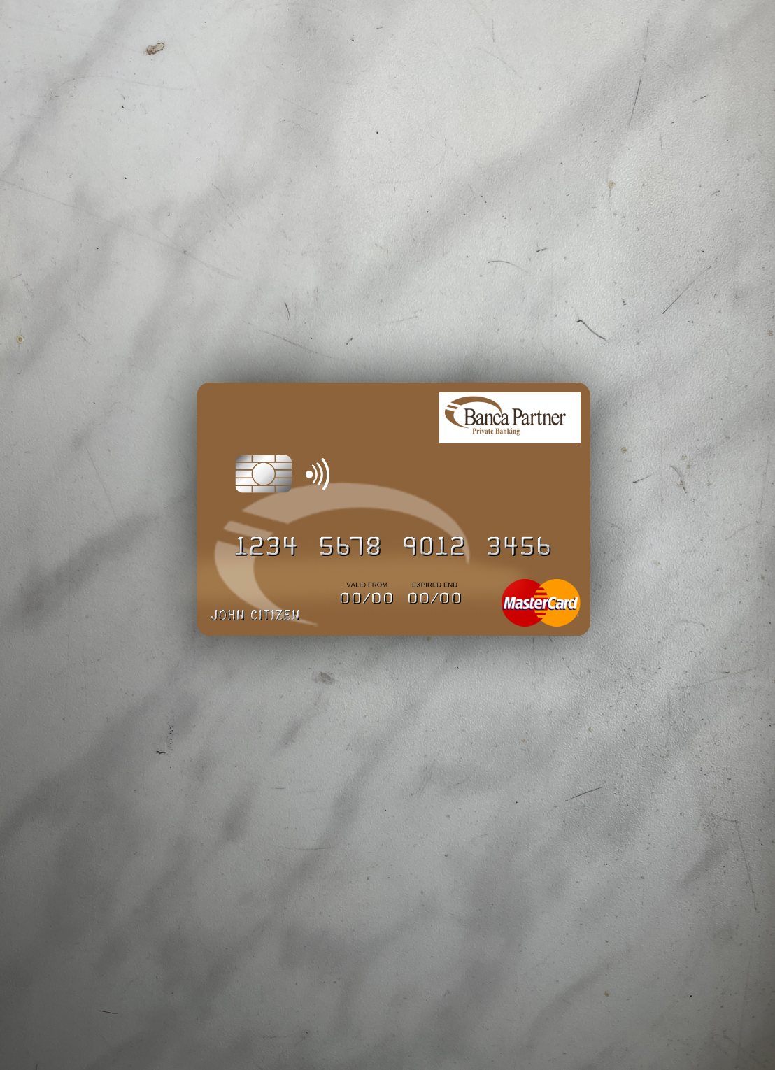 Hochwertige Herunterladen San Marino Banca Partner Mastercard Foto-Look Vorderseite Photoshop Vorlage