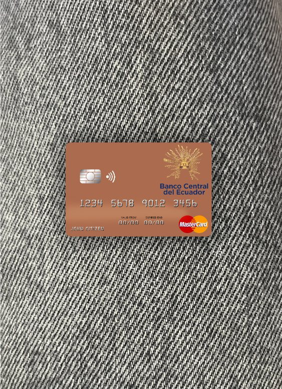 Premium Herunterladen Sao Tome und Principe Banco Ecuador Mastercard Foto-Look Vorderseite Photoshop Vorlage